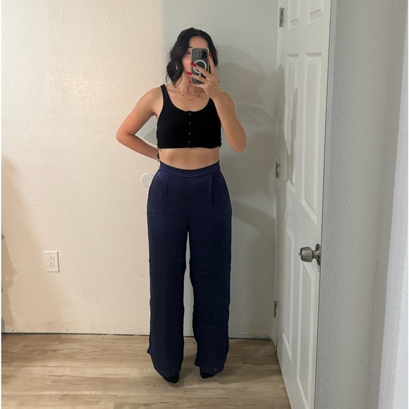 Anthropologie Pants - Women’s Tina Jo Anthropologie Blue Pants Size Medium M‎